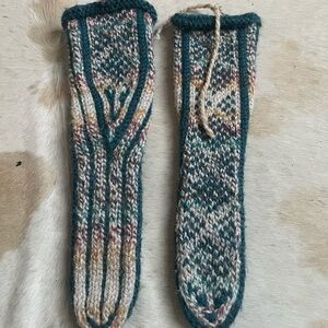 American Vintage Knit Slipper Socks